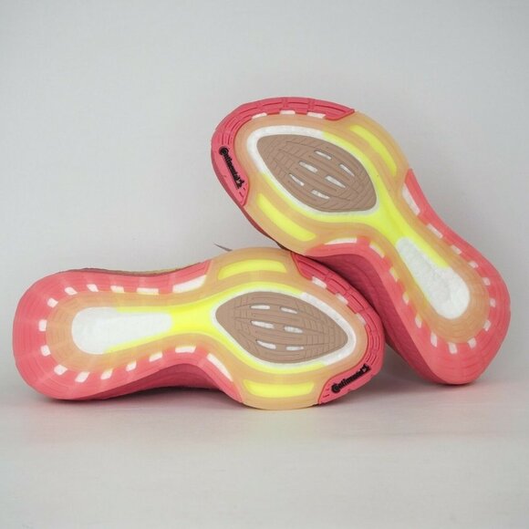 Adidas Ultraboost 21 Womens Shoes Hazy Rose Pink Workout Running - Picture 8 of 12